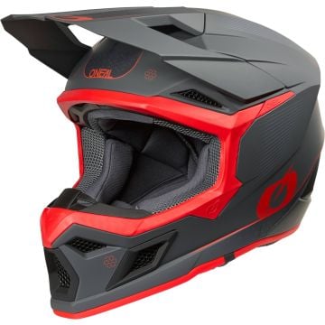 O'NEAL 3SRS E-Stroke Matt Black Red Motocross Helmet