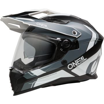 O'NEAL D-SRS Nomad Negro Blanco Gris Casco Integral Adventure