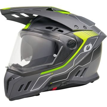 O'NEAL Sierra RS Echo Black Fluo Yellow Full Face Adventure Helmet