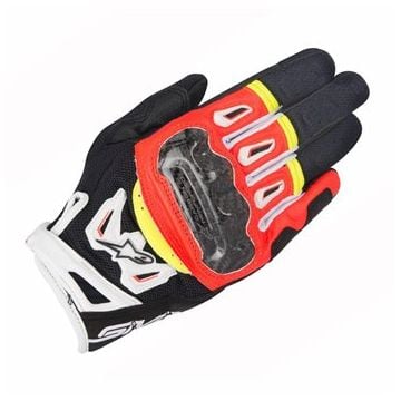 Alpinestars SMX-2 Air Carbon V2 Black Red White Yellow 
