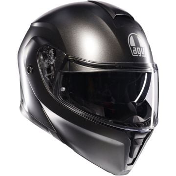 AGV Streetmodular Mono Mat Argent Casque Modulable