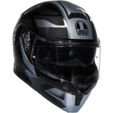 AGV Streetmodular Ledro Mat Noir Gris Casque Modulable