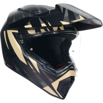 AGV AX9 E2206 Mplk Steppa Mat Carbon Gris Sand