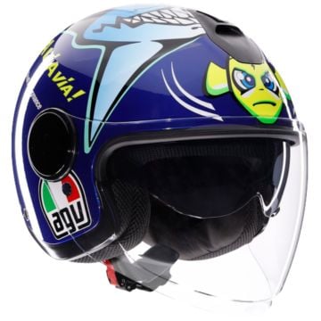 AGV Eteres Rossi Misano 2015 Jet Helmet