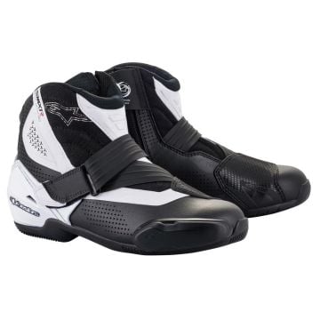 Alpinestars SMX-1 R V2 Vented Schwarz Weiß Schuhe