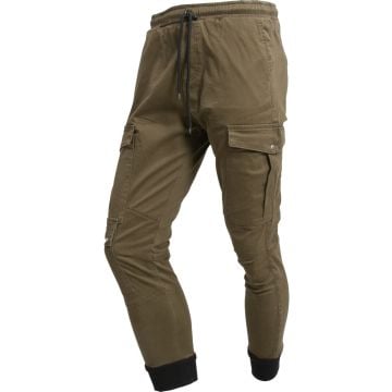 MUGENRACE Olive Cargo Textile Pants