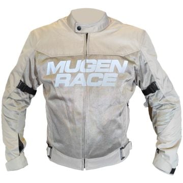 MUGENRACE Sunny Light Grey Textile Jacket