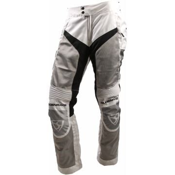 MUGENRACE Meshke Light Grey Black Waterproof Textile Pants
