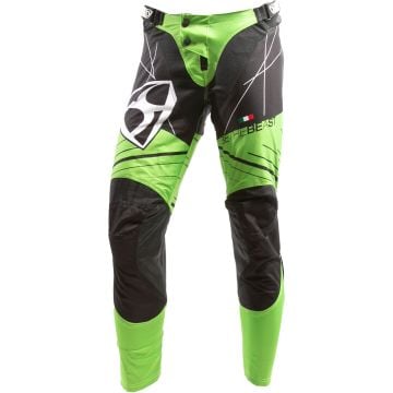 MUGENRACE Hammer Black Green Motocross Pants