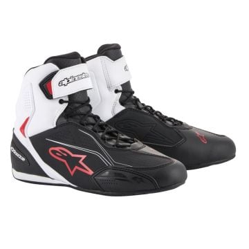 Alpinestars Faster-3 Schwarz Weiß Rot Schuhe