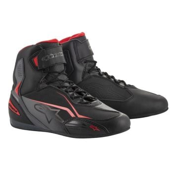 Alpinestars Faster-3 Schwarz Grau Rot Schuhe