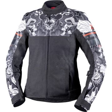 IXS Rapid-STX 2.1 waterproof Ladies Motorcycle Textile Jacket