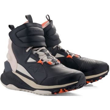 Alpinestars Speedstreet Black Almond Hot Orange Motorcycle Riding Shoes