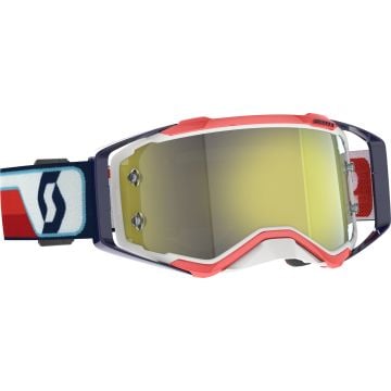 Scott Prospect Chrome Red/White Motocross Goggles