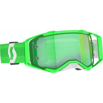 Scott Prospect Chrome Green/White Motocross Goggles