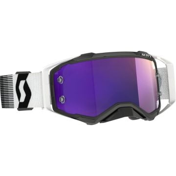 Scott Prospect Chrome Black/White Motocross Goggles