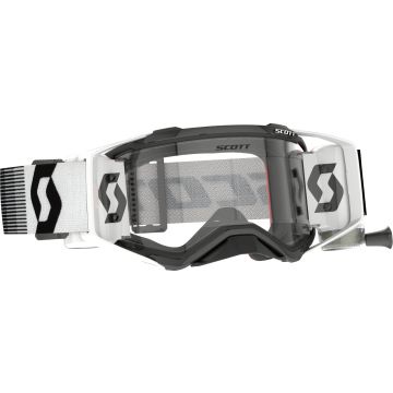 Scott Prospect WFS Roll-Off Black/White Motocross Goggles