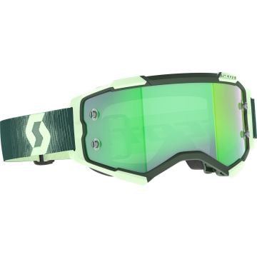 Scott Fury Chrome Dark Motocross Goggles