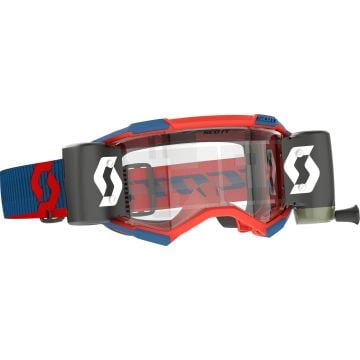 Scott Fury WFS Roll-Off Motocross Goggles