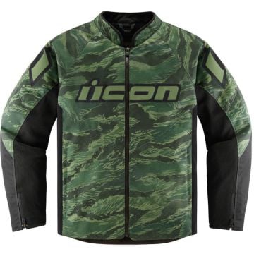 Icon Hooligan Tigersblood perforated Motocycle Textile Jacket