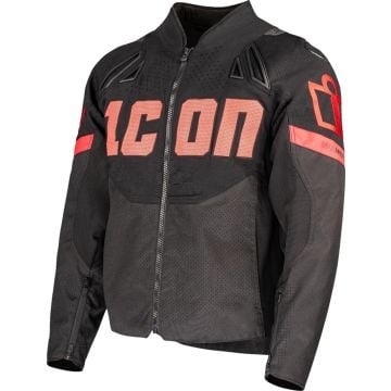Icon Contra 3 Hero perforated Motorcycle Textile Jacket