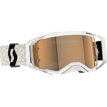 Scott Prospect AMP Chrome White/Black Motocross Goggles