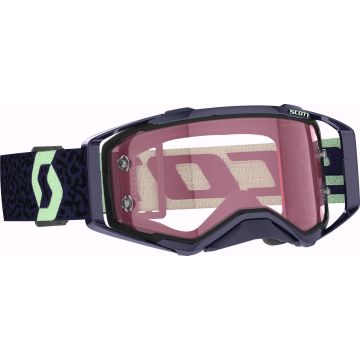 Scott Prospect AMP Rose Black/Green Motocross Goggles