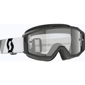 Scott Split OTG Black/White Motocross Goggles