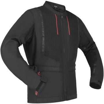 Richa Monaco Mesh WP Negro Chaqueta Textil