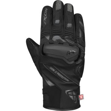 Ixon Pro Knarr Black Waterproof Motorcycle Gloves