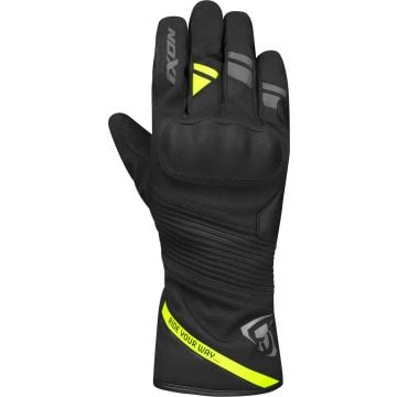 Ixon Pro Midgard Noir Gris Bright Jaune Imperméable Gants Moto