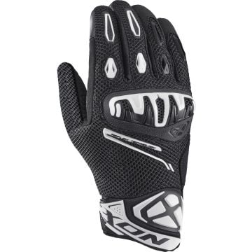 Ixon Mirage Airflow Noir Blanc Gants Moto