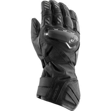 Ixon MS Drakkar Black Waterproof Motorcycle Gloves