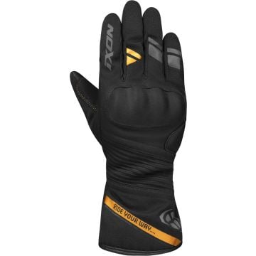 Ixon Pro Midgard L Noir Or Imperméable Femmes Gants Moto