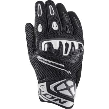 Ixon Mirage Airflow L Noir Blanc Femmes Gants Moto