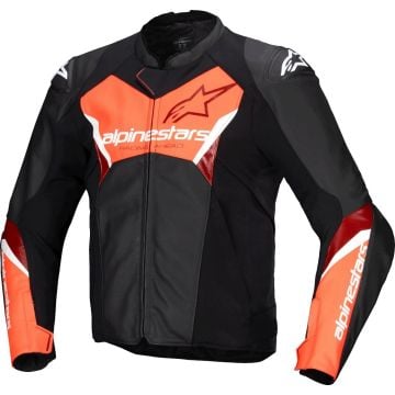 Alpinestars Faster V3 Motorcycle Leather Jacket