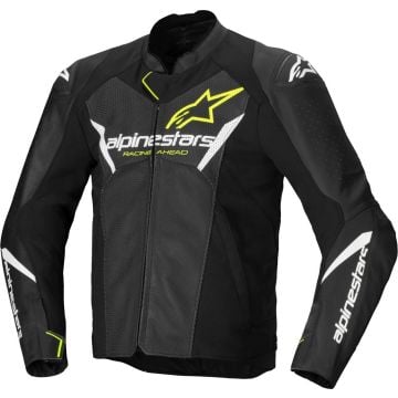 Alpinestars Faster V3 Airflow perforated Motorcycle Leather- / Textile Jacket