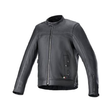 Alpinestars Dyno Leather Jacket Black Black