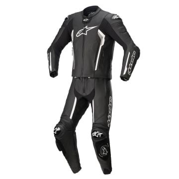 Alpinestars Missile V2 Leather Suit 2 Pc Black White