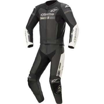 Alpinestars GP Force Chaser Leather Suit 2 PC Black White