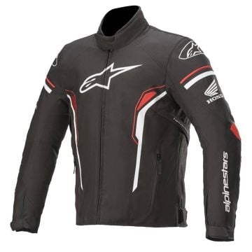 Alpinestars Honda T-SP-1 Waterproof Jacket Black White Red