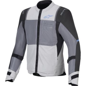 Alpinestars ST-2 Air Ice Gray Dark Gray Black Motorcycle Jacket