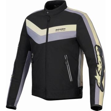 Alpinestars T-Dyno WR Black Dark Gray Ecru Motorcycle Jacket