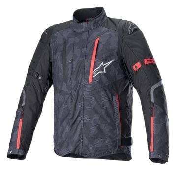 Alpinestars RX-5 Drystar Jacket Black Camo Bright Red