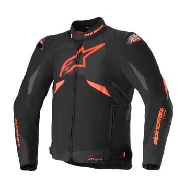 Alpinestars T-GP R V3 Drystar Jacket Black Red Fluo White