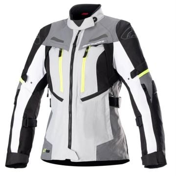 Alpinestars Stella Bogota' Pro Drystar Jacket Ice Gray Dark Gray