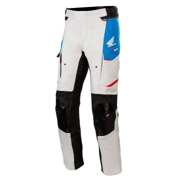 Alpinestars Honda Andes V3 Drystar Pants Ice Gray Blue Bright Red