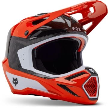 FOX V3 RS Infinite MIPS Red Motocross Helmet