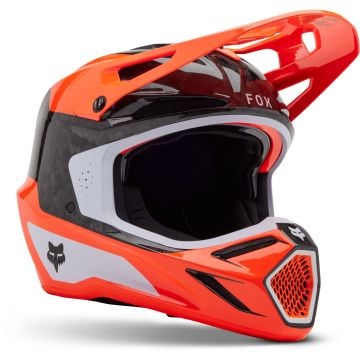 FOX V3 RS Infinite MIPS Orange Motocross Helmet