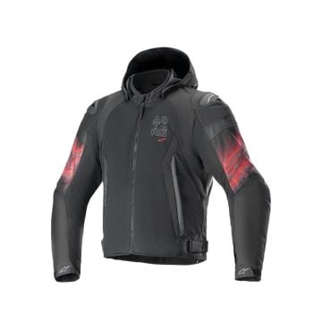 Alpinestars Zaca Air Venom WP Jacket Black Bright Red